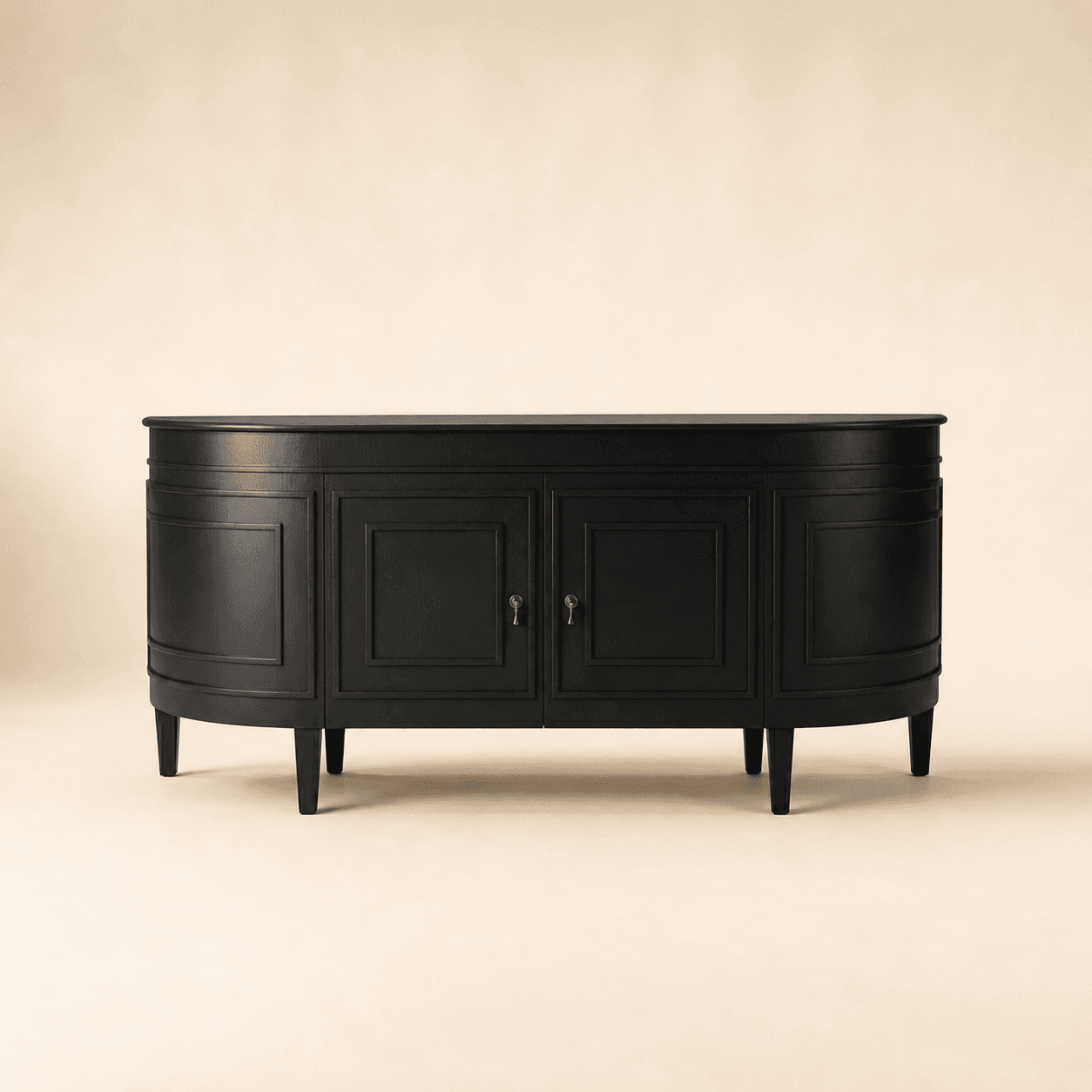 Noir Crescent Side Board