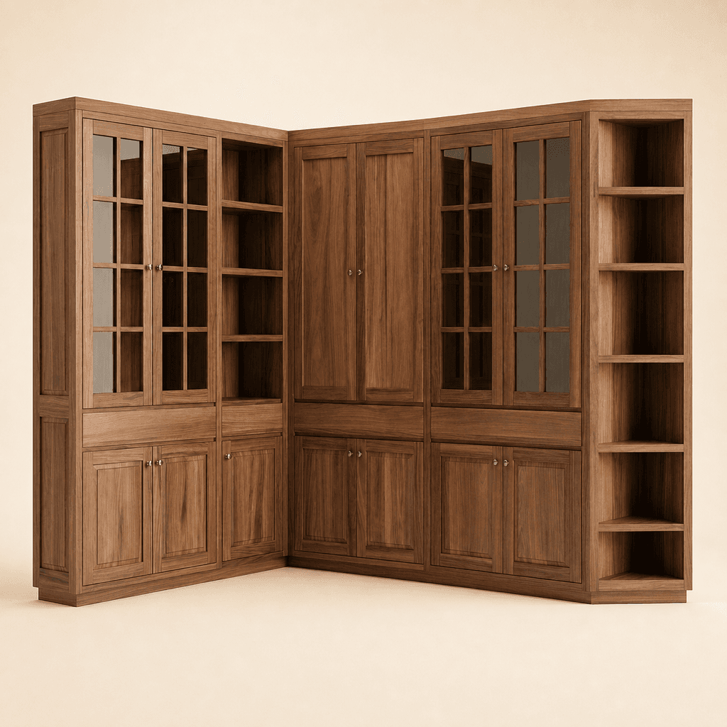 Oakridge Corner Wall Unit