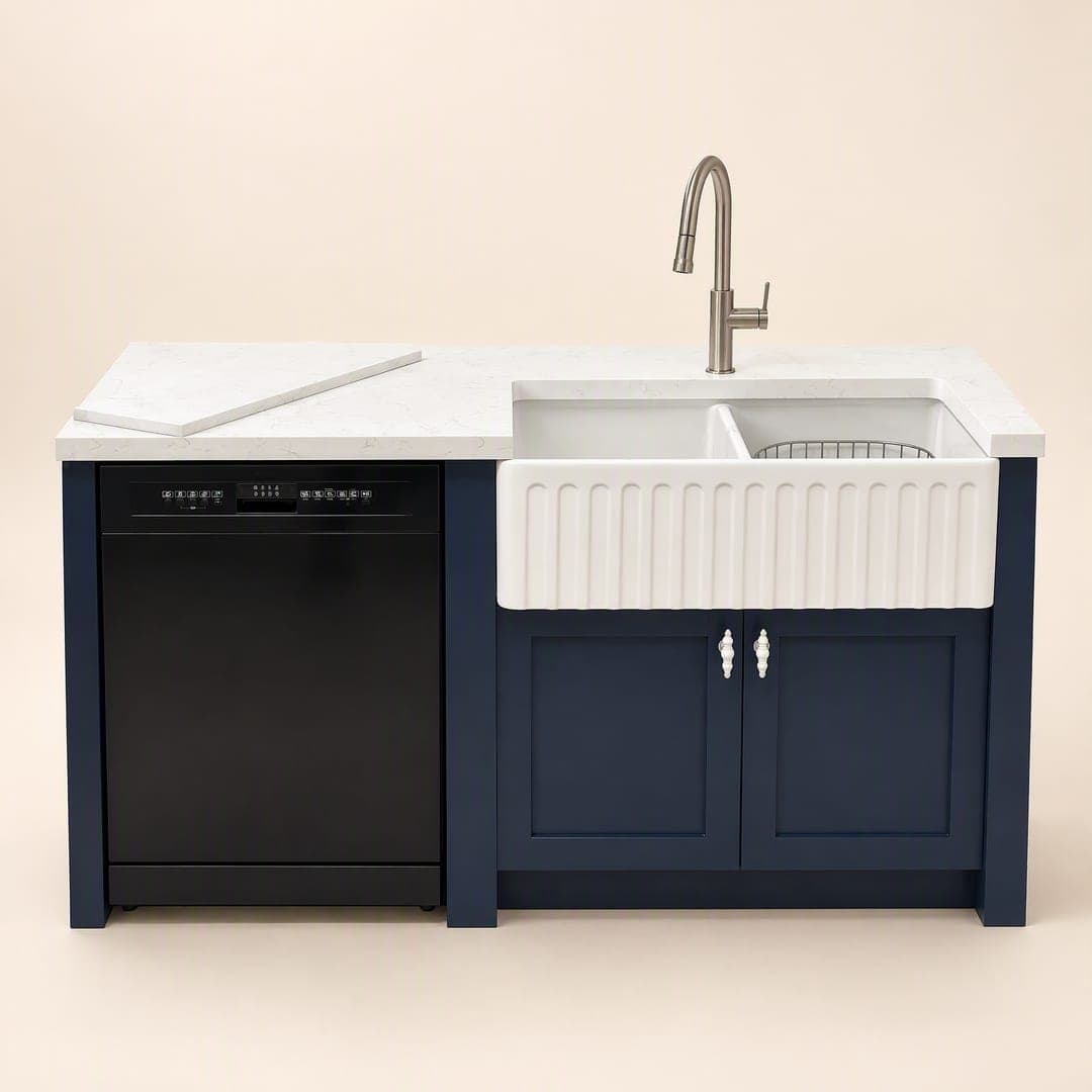 Bronte Sink Cabinet, design render