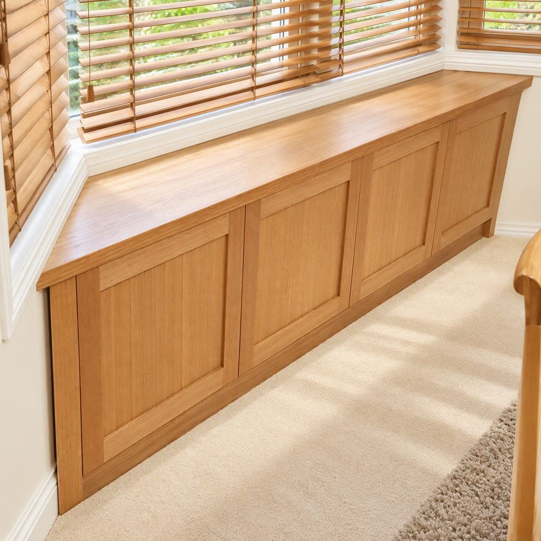 Clovelly Window Seat Cabinet, design render