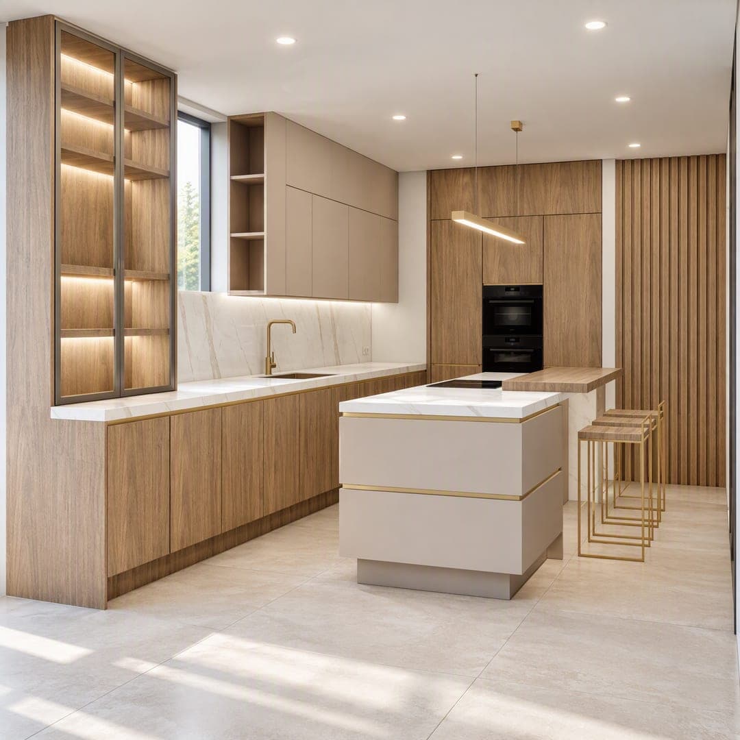 Kirribilli Island Kitchen, design render