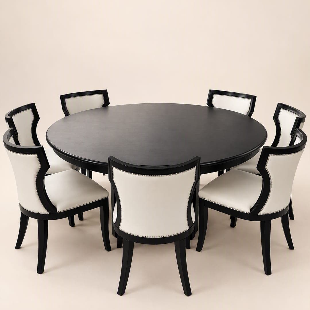 Lismore Round Dining Table, design render