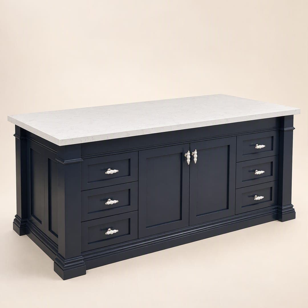Mosman Kitchen Island, design render