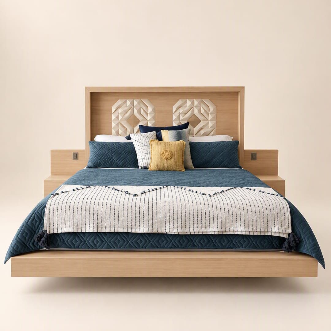 Noosa Platform Bed, design render