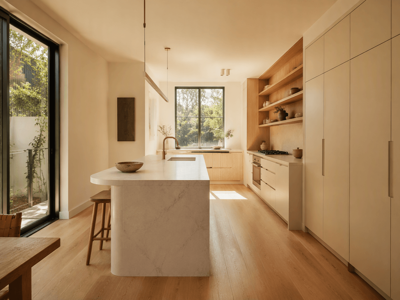 Harbour Field kitchen — a Goldenwood kitchen in a polyurethane finish