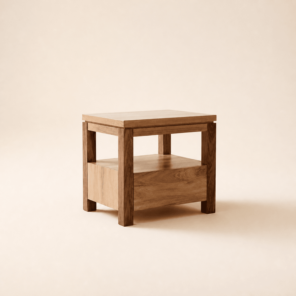 Eucalyptus Square Side Table in Tasmanian Blackwood