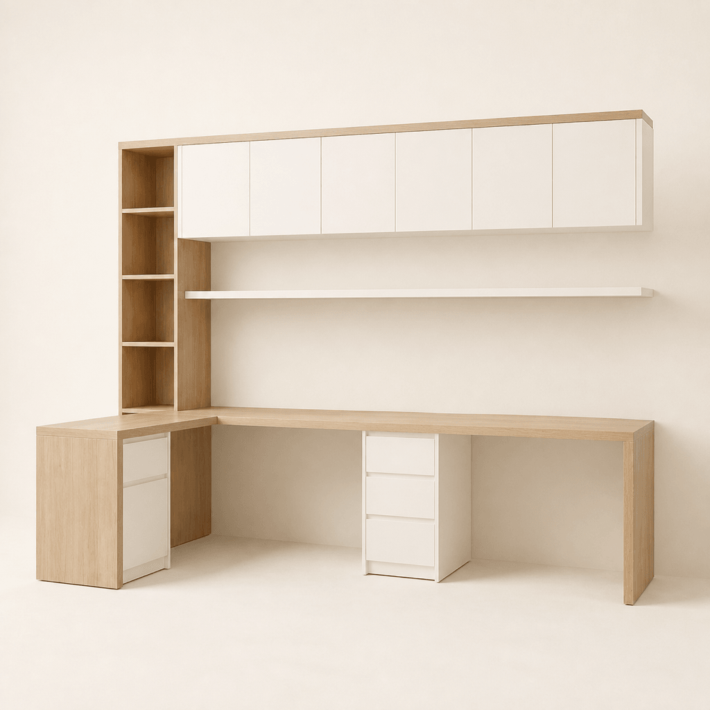 Kanso Workstation Suite in Tasmanian Oak