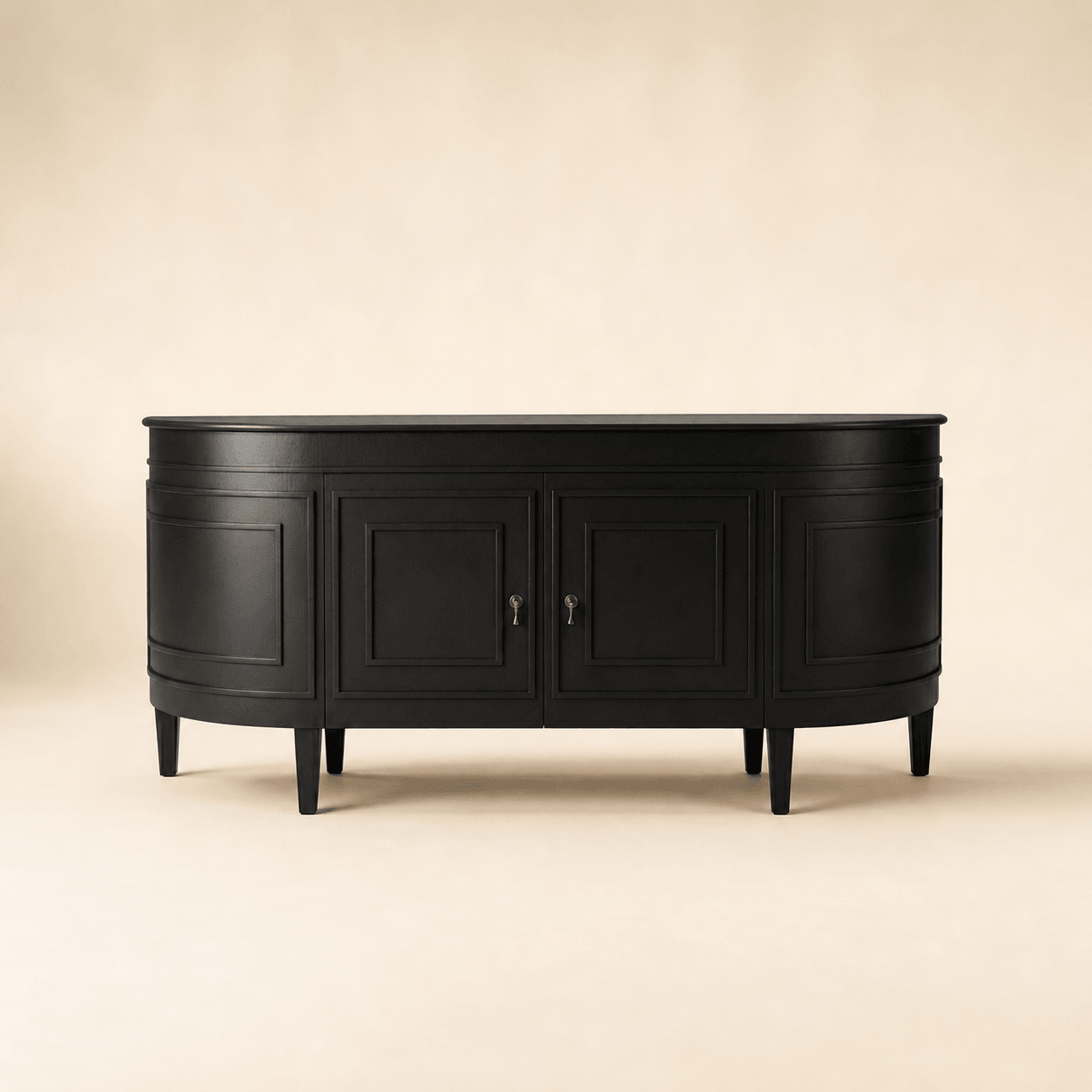 Noir Crescent Side Board in Tasmanian Oak