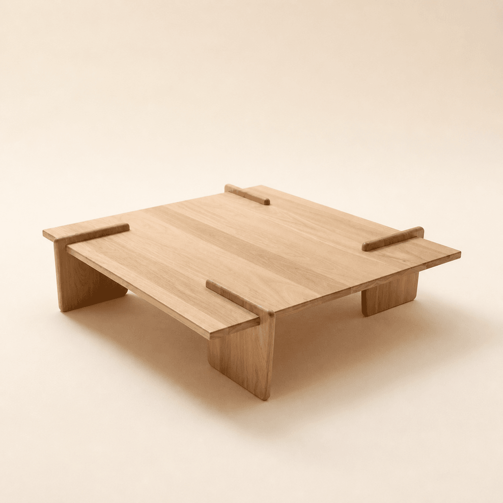 Strata Platform Coffee Table in Tasmanian Oak