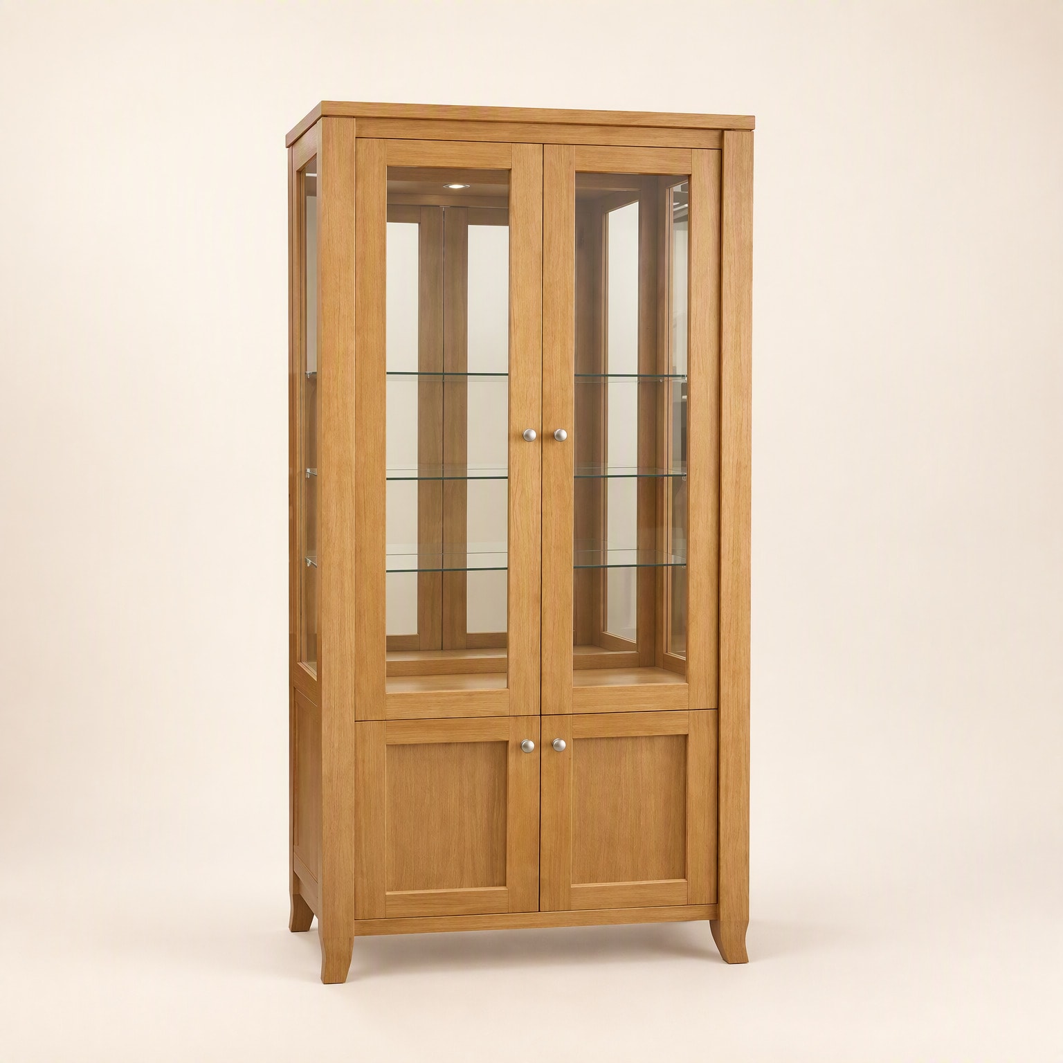 Portland Display Cabinet in Tasmanian Oak