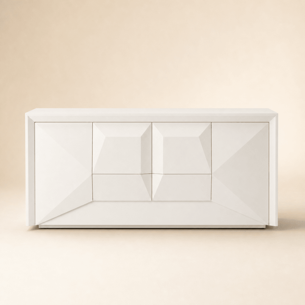 Facet Modern Sideboard in Painted MDF