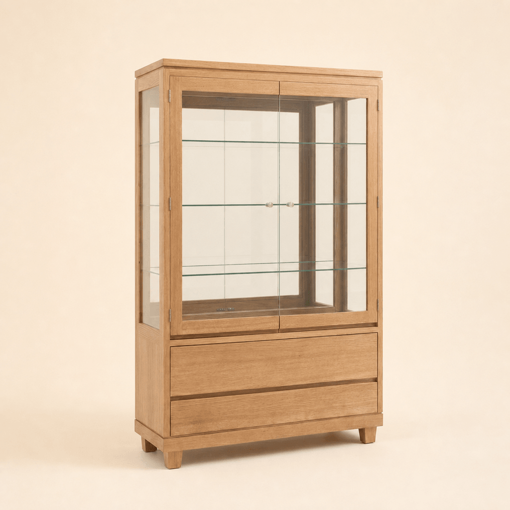 Hikari Glass Cabinet in Tasmanian Oak
