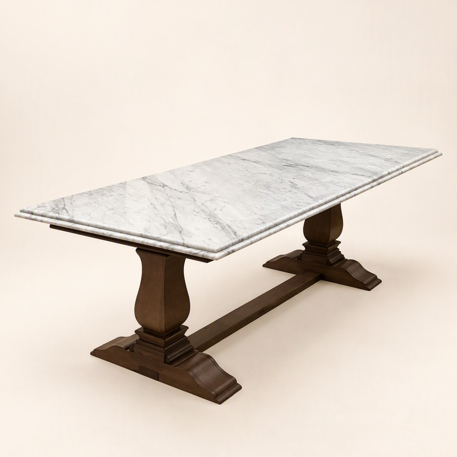 Albury Trestle Dining Table in Tasmanian Oak